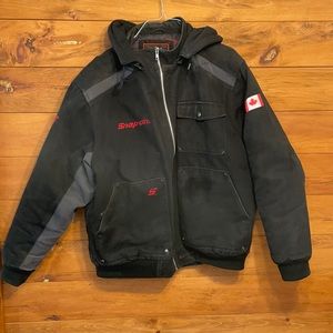 Choko authentic apparel. Men’s large bomber jacket. Snapon Canada edition